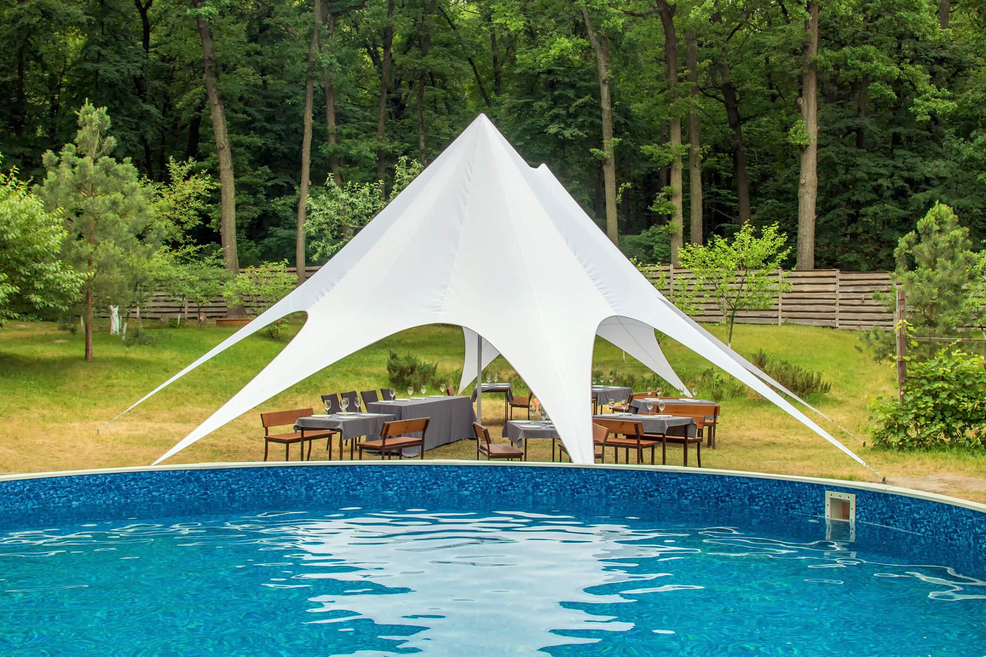 pool tent